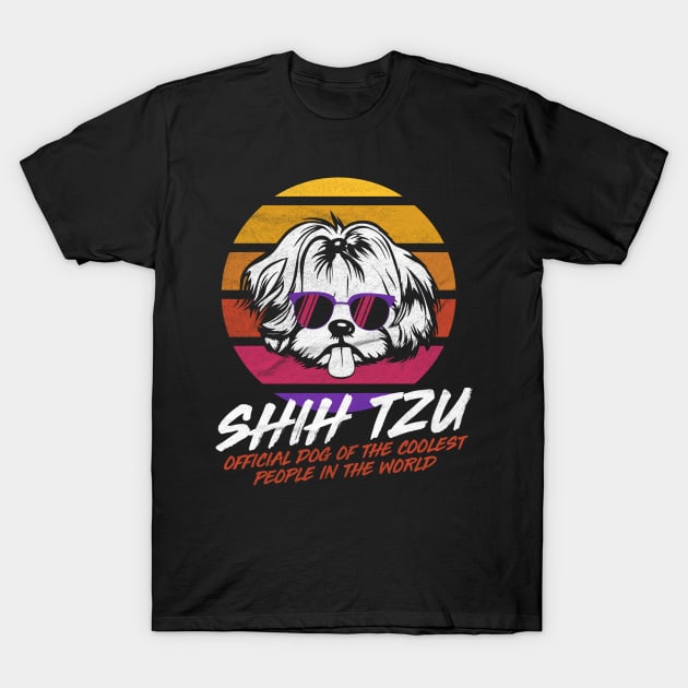 Coolest Shih Tzu T-Shirt by Cooldruck